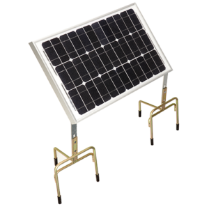 Placa solar 20W para pastor eléctrico + 2 trípodes